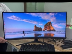 सुपर वाइड स्क्रीन 21:9 34 इंच गेमिंग मॉनिटर 4K 100hz घुमावदार गेमिंग पीसी मॉनिटर