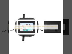 वीडियो लूप उच्च संकल्प के साथ 7 इंच अल्ट्रा एलसीडी डिजिटल फोटो फ्रेम