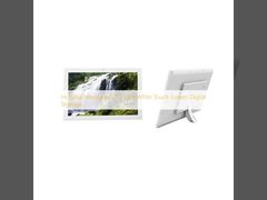 अस्पताल एकीकृत 21.5 इंच सफेद टच स्क्रीन डिजिटल साइन