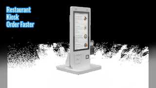 रेस्तरां स्वयं सेवा कियॉस्क 21.5 इंच टच स्क्रीन